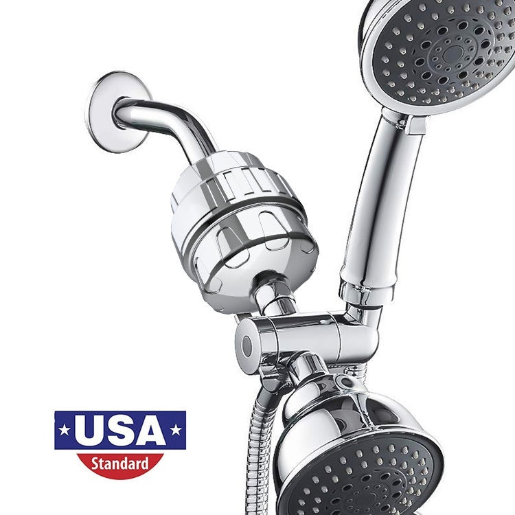 AquaShield Kids-Safe Shower Filter - Stop Eczema Flare-ups and Skin Irritation in 15 Stages