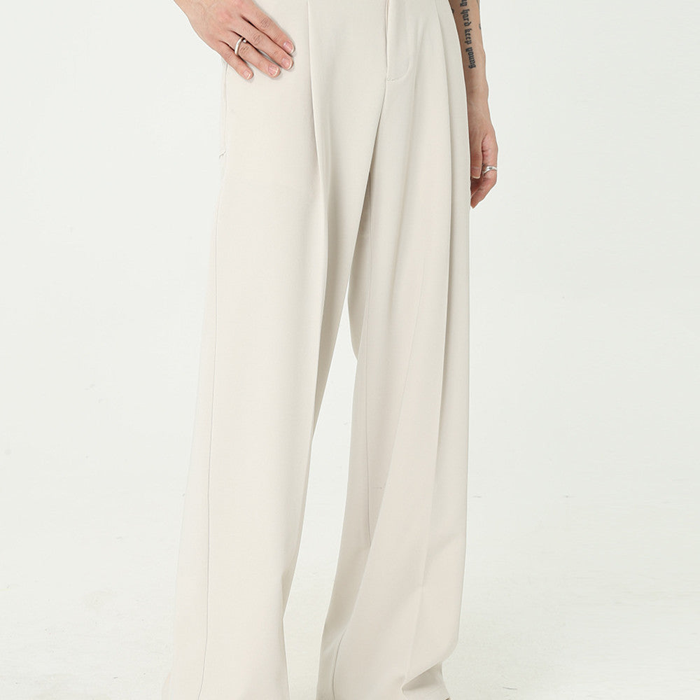 Minimalist Straight Trousers