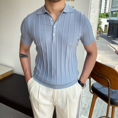 Knit Polo Shirt