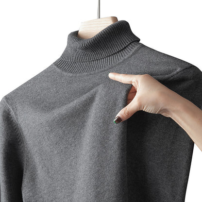 Pure Merino Wool Turtleneck Sweater