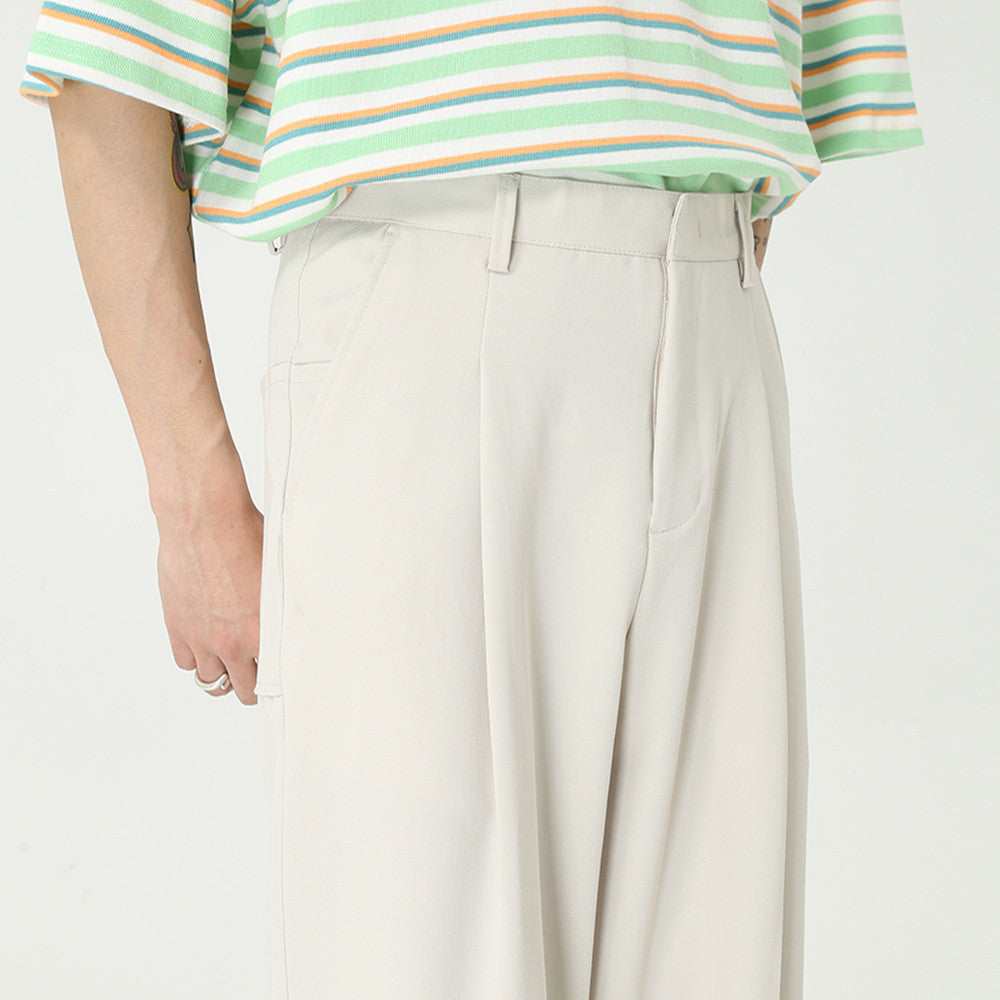 Minimalist Straight Trousers