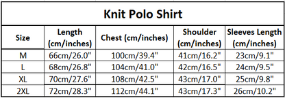 Knit Polo Shirt