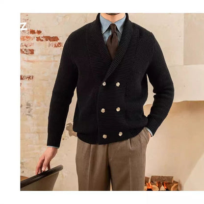 British Classic Knit Cardigan