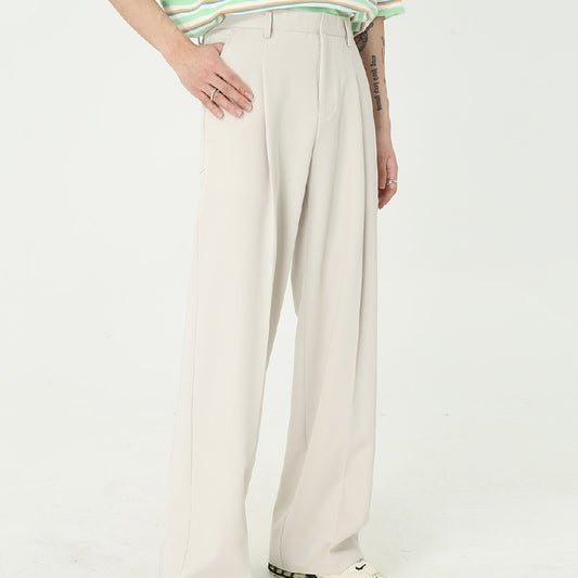 Minimalist Straight Trousers